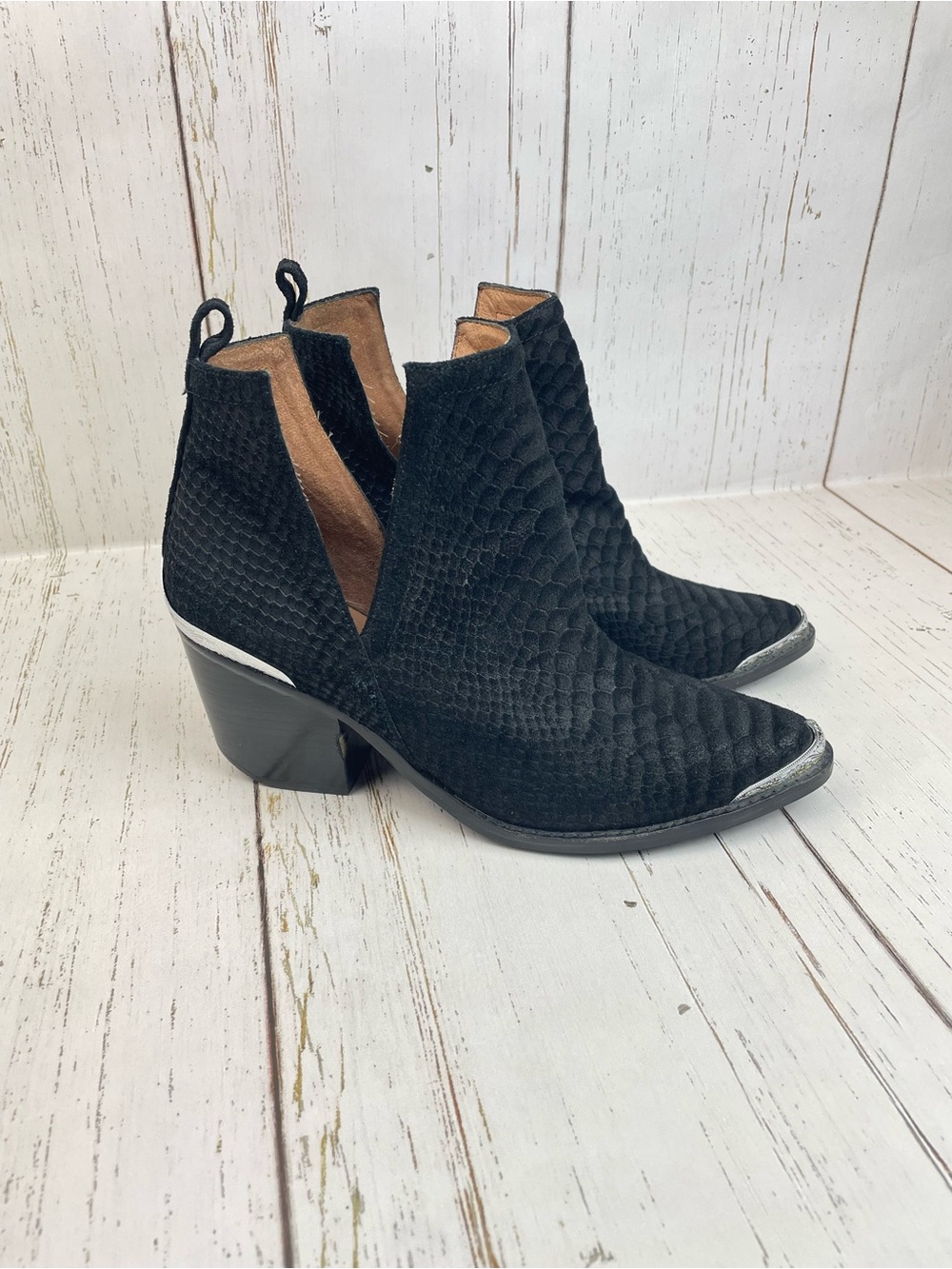 Jeffrey Campbell Cromwell Booties - Picture 1 of 16